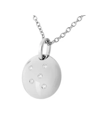 Linn Argent Collier avec pendentif ZH-7130