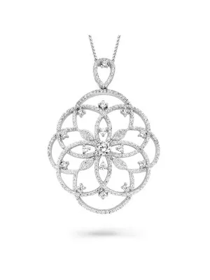 Argent Collier avec pendentif ZH-7213