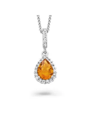 Enora Argent Collier avec pendentif ZH-7226/CI/1