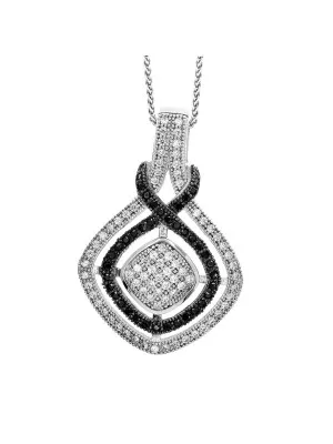 Argent Collier avec pendentif ZH-7240/1
