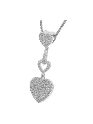 Mille Argent Collier avec pendentif ZH-7273