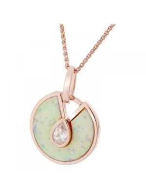 Emmila Argent Collier avec pendentif ZH-7287