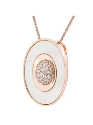 Aurori Argent Collier avec pendentif ZH-7292