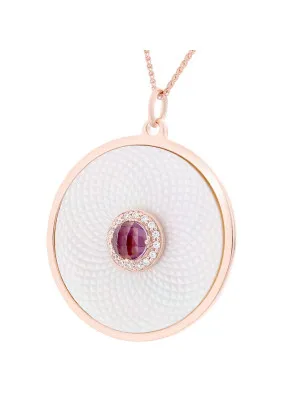 Argent Collier avec pendentif ZH-7293/1