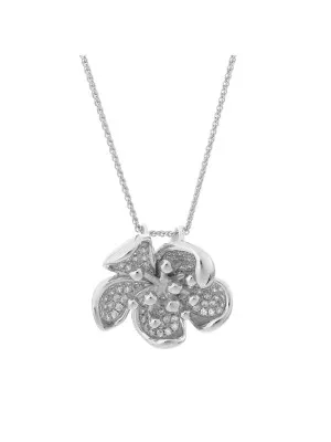 Argent Collier avec pendentif ZH-7297