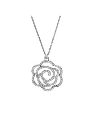 Argent Collier avec pendentif ZH-7303