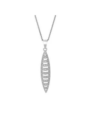 Argent Collier avec pendentif ZH-7330