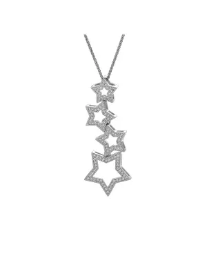 Evelinia Argent Collier avec pendentif ZH-7338