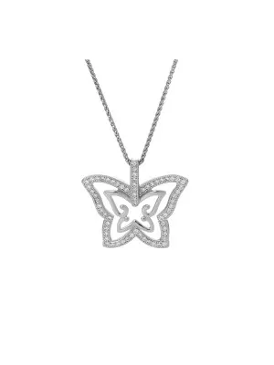 Argent Collier avec pendentif ZH-7341