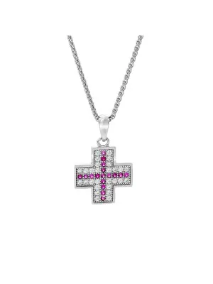 Argent Collier avec pendentif ZH-7345