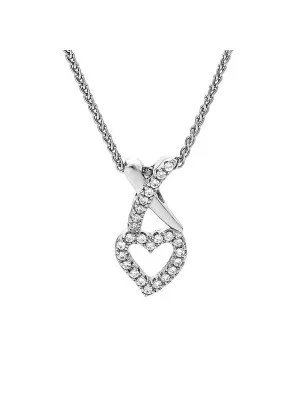 Argent Collier avec pendentif ZH-7361