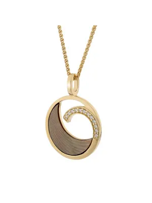 Amelia Argent Collier avec pendentif ZH-7371