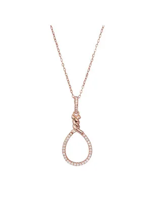 Aava Argent Collier avec pendentif ZH-7421