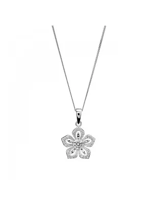 Argent Collier avec pendentif ZH-7479