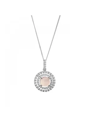 Rivera Argent Collier avec pendentif ZH-7481/PC