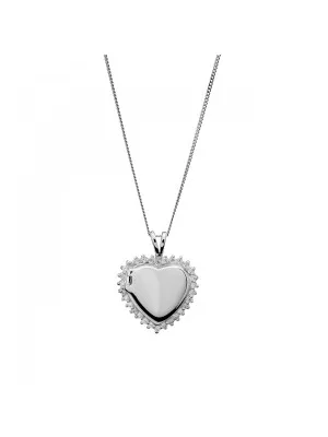 Argent Collier avec pendentif ZH-7491