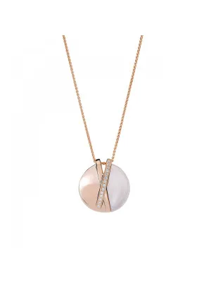 Moragene Argent Collier avec pendentif ZH-7506/RG