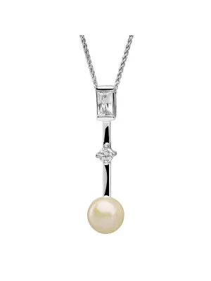 Maxime Argent Collier avec pendentif ZH-7514