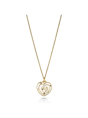 Euphoria Argent Collier avec pendentif ZH-7522/G