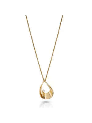 Etoile Argent Collier avec pendentif ZH-7524/G