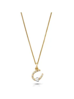 Aurora Argent Collier avec pendentif ZH-7525/G