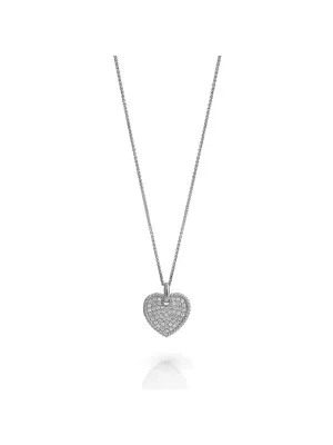 Elite Argent Collier avec pendentif ZH-7566