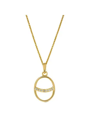 Amaliada Argent Pendentif avec Chaine ZH-7572