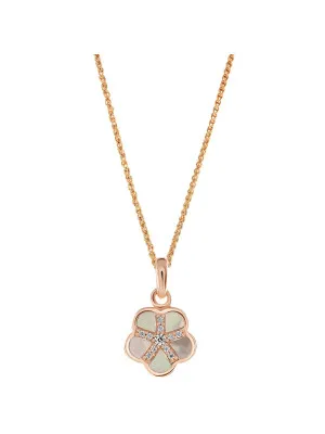 Daisy Argent Pendentif avec Chaine ZH-7585/RG
