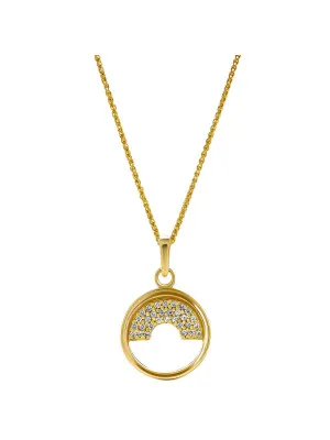 Tista Argent Pendentif avec Chaine ZH-7586/G