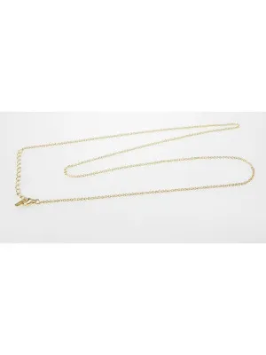 Argent Collier ZK-2727-GOLD/58+5