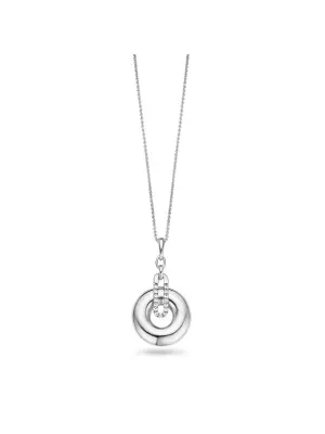 Argent Collier avec pendentif ZK-2769
