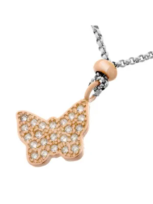 Argent Collier avec pendentif ZK-7194
