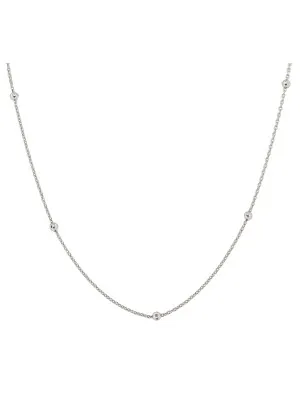 Argent Collier sans pendentif ZK-7200