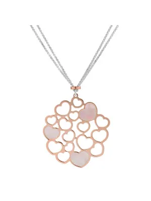 Maliya Argent Collier avec pendentif ZK-7388