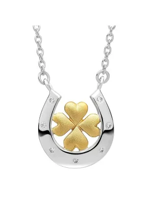 Signature Argent Collier avec pendentif ZK-7517