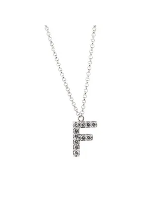 Argent Collier avec pendentif ZK-ALPHA/F