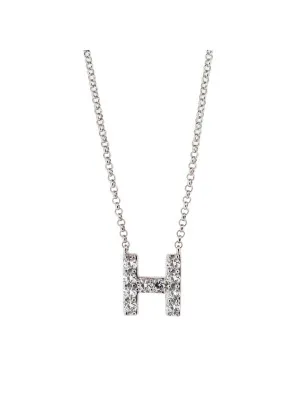 Argent Collier avec pendentif ZK-ALPHA/H