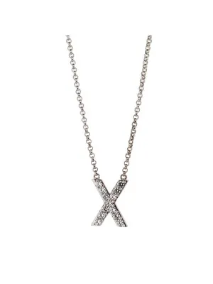 Argent Collier avec pendentif ZK-ALPHA/X