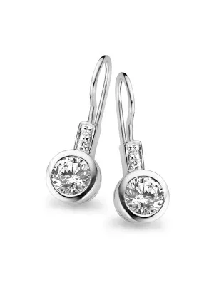 Argent Boucle d'oreille ZO-5038