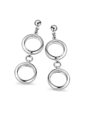 Argent Boucle d'oreille ZO-5065