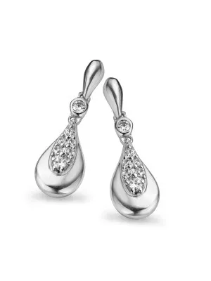 Argent Boucle d'oreille ZO-5107