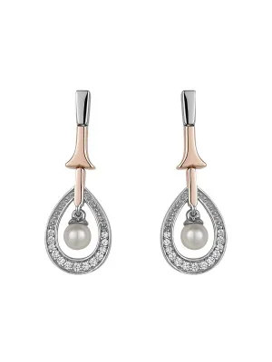 Argent Boucle d'oreille ZO-5175