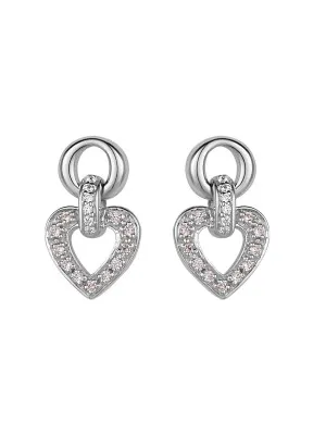 Argent Boucle d'oreille ZO-5212