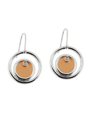 Argent Boucle d'oreille ZO-5703