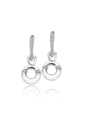 Argent Boucle d'oreille ZO-5955