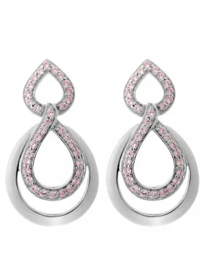 Amber Argent Boucle d'oreille ZO-7092