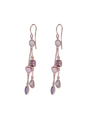 Bling Argent Boucle d'oreille ZO-7412