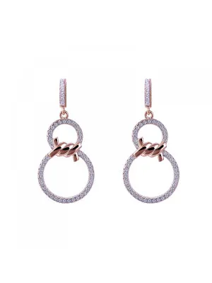 Aavia Argent Boucle d'oreille ZO-7422