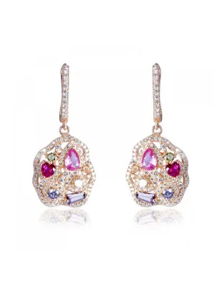 Marosetti Argent Boucle d'oreille ZO-7427/RG