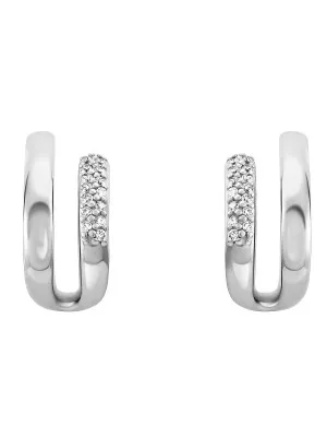 Emily Argent Boucle d'oreille ZO-7581